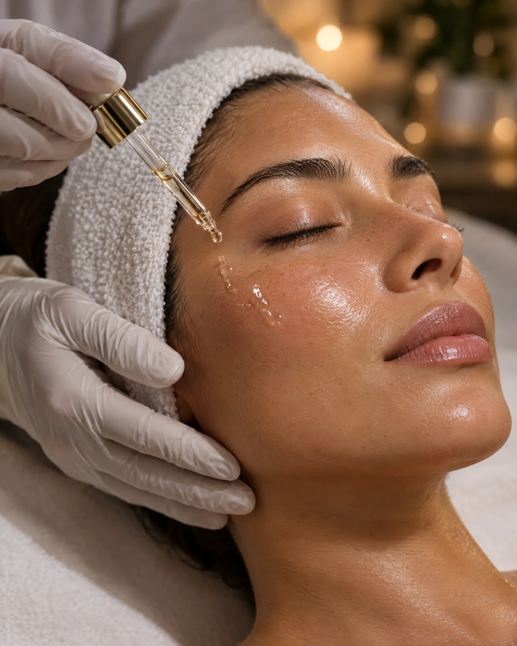 Hydrating facial treatment